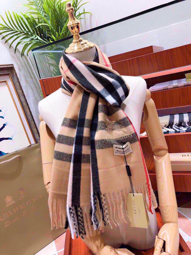 [TOP] BURBRRY Wool Scarf - Burberry