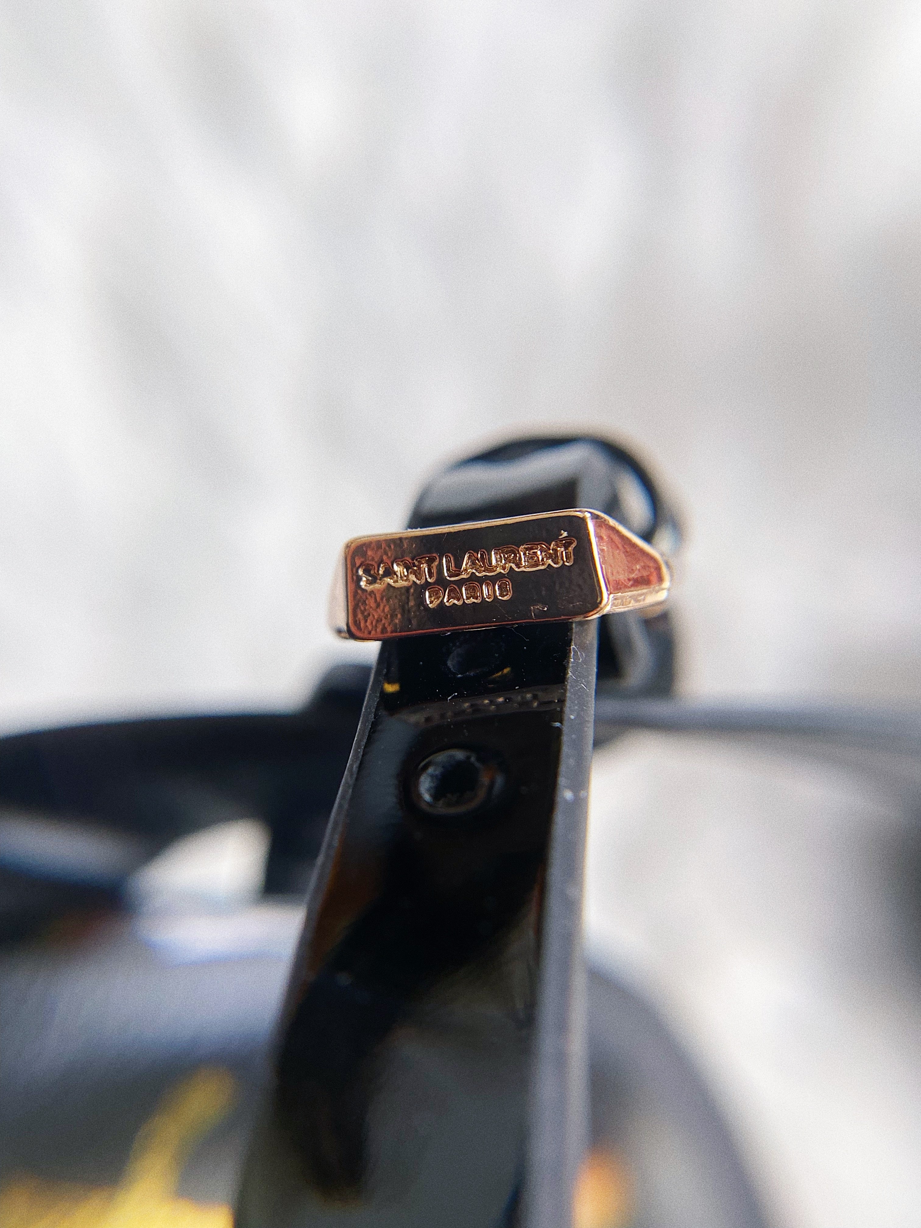 [TOP] Y$L Tribute Verniz High Heels - Black - Ysl Yves Saint Laurent