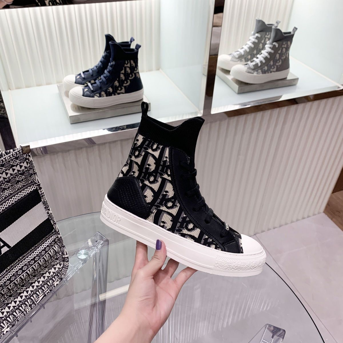 [TOP] D!or Walk’n’Christian Dior High Ankle Sneakers - Christian Dior