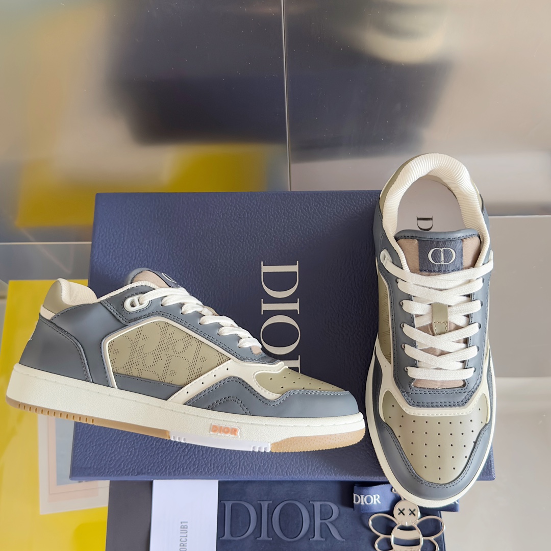 [TOP] D!or B27 Low Top Sneakers - Oblique Monogram - Christian Dior