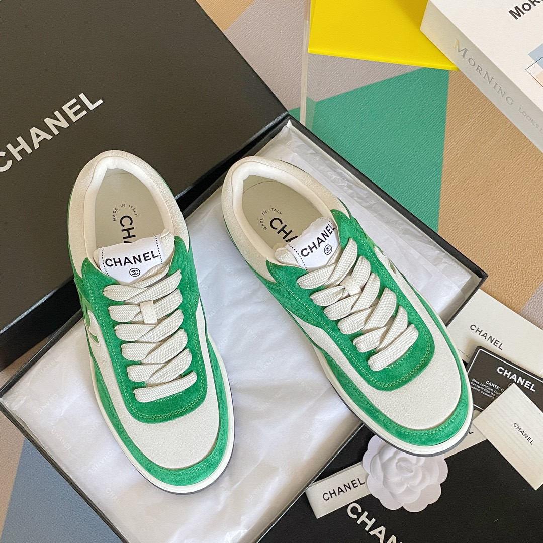 [TOP] CH@NEL Two Tone Sneaker - 6 Colours - Chanel