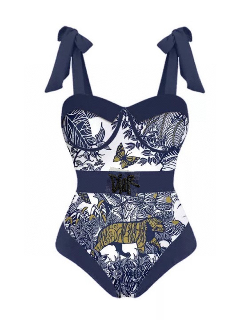 [TOP] D!or One-Piece Swimsuit  - Dior