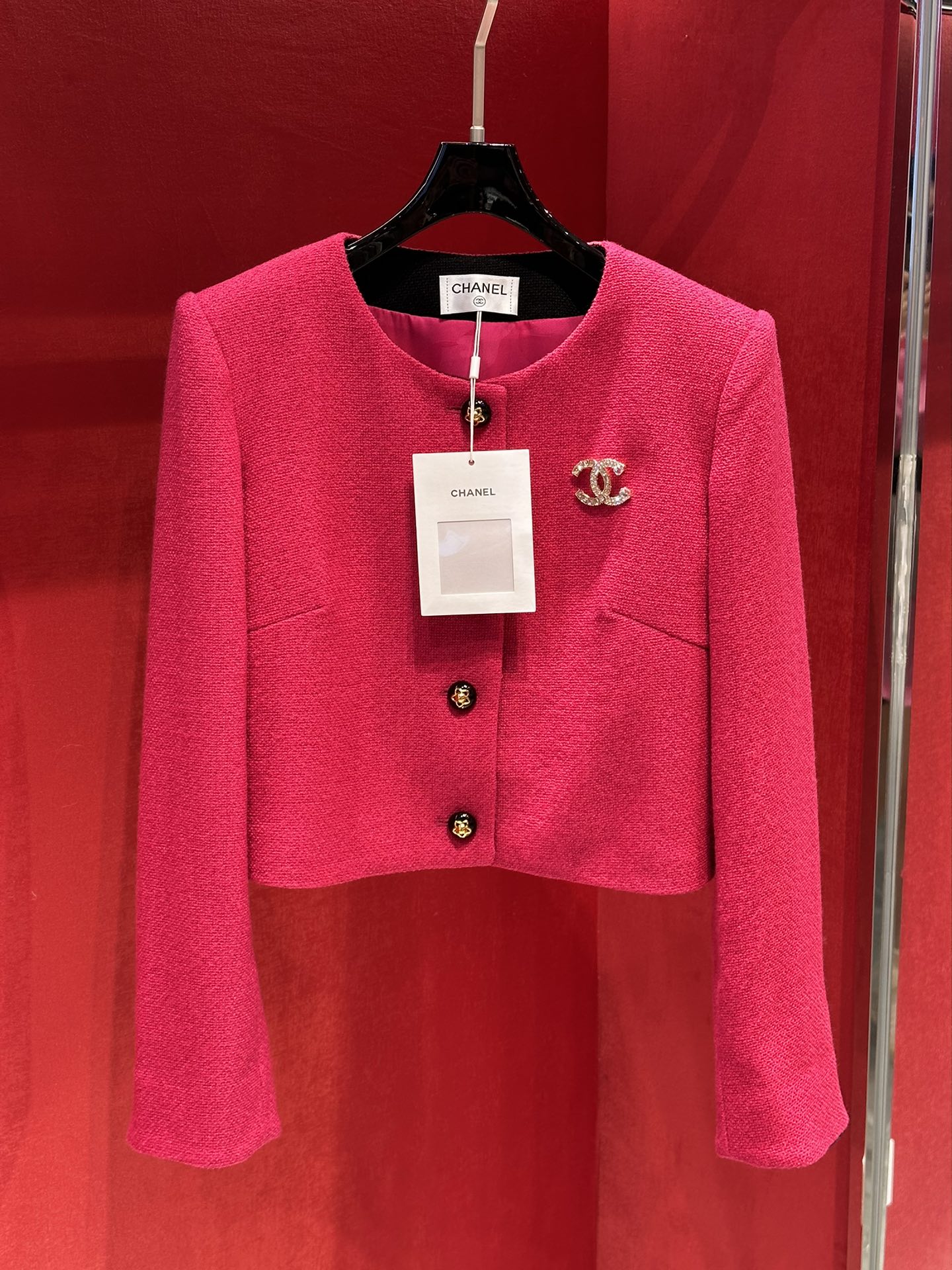 [TOP] CH@NEL Short Coat - 2 Colors - Chanel