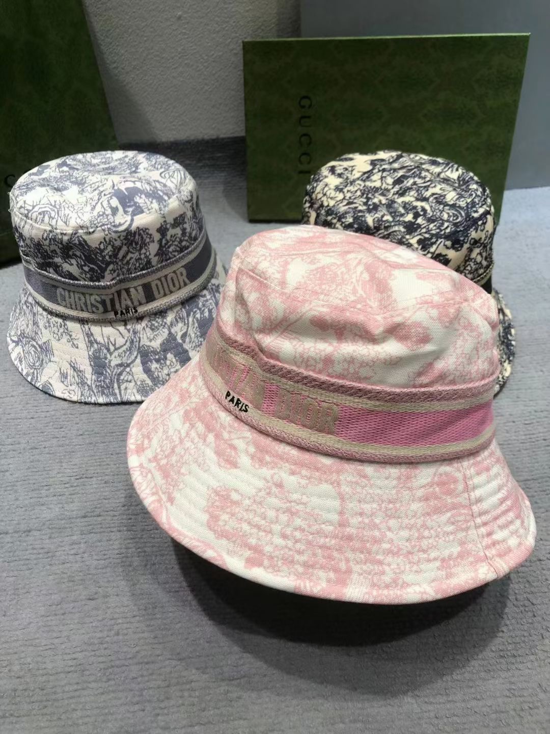 [TOP] D!or Bucket Hat - 4 Color - Christian Dior