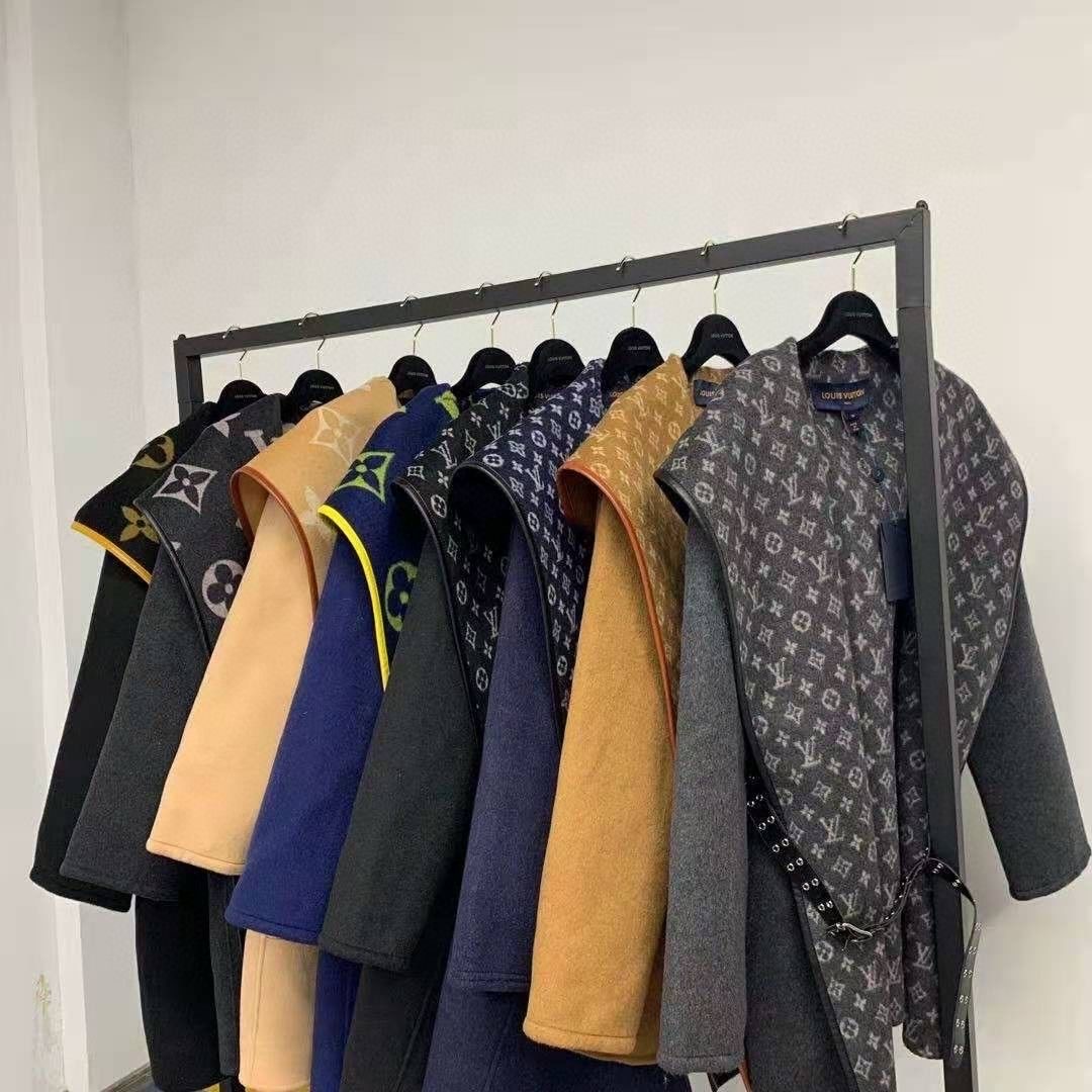 [TOP] L&V Signature Double Face Wrap Coat - Collection - LV Louis Vuitton