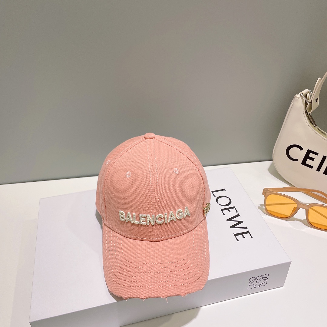 [TOP] BALNCIAGA Baseball Cap - 6 Colors - Balenciaga