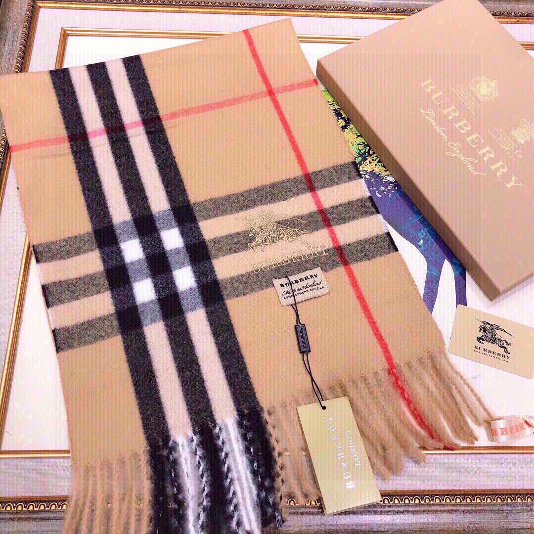 [TOP] BURBRRY Wool Scarf - Burberry