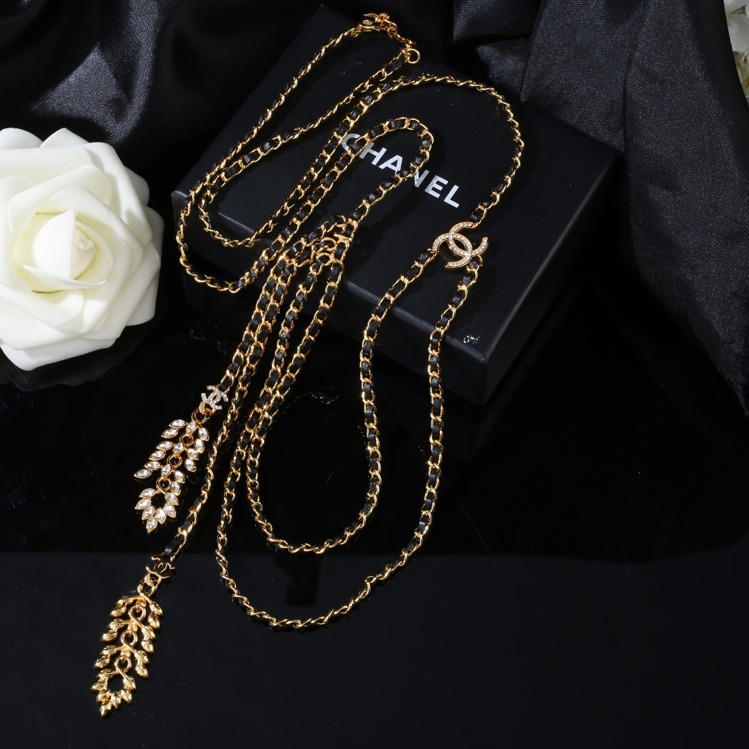 [TOP] CH@NEL Multi Layer  Vintage Waist Chain  - Chanel