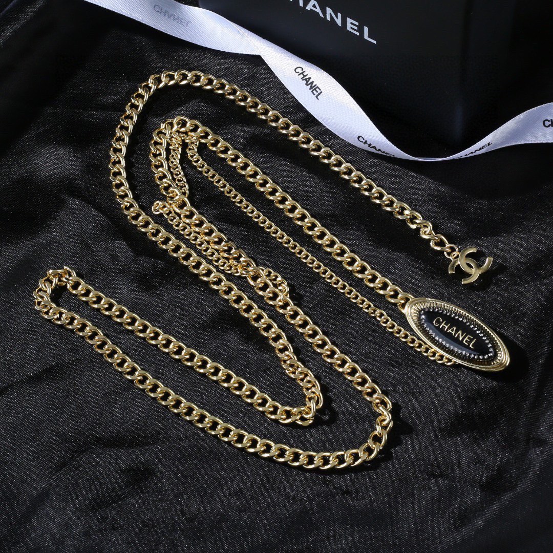 [TOP] CH@NEL Multi Layer Waist Chain  - Chanel