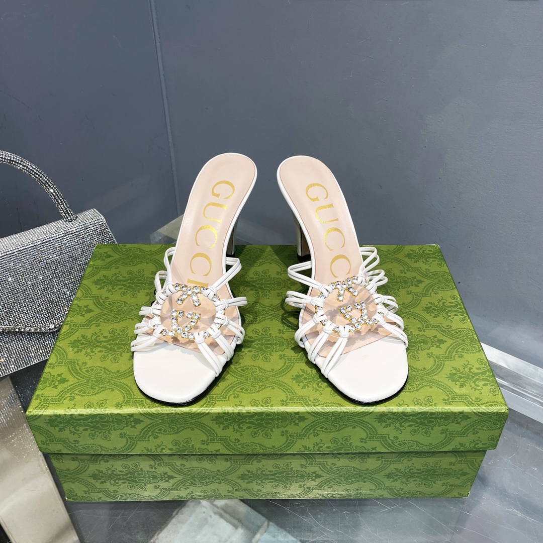 [TOP] GUCC! Lsa Diamond Sandals - 11 Color  - Gucci