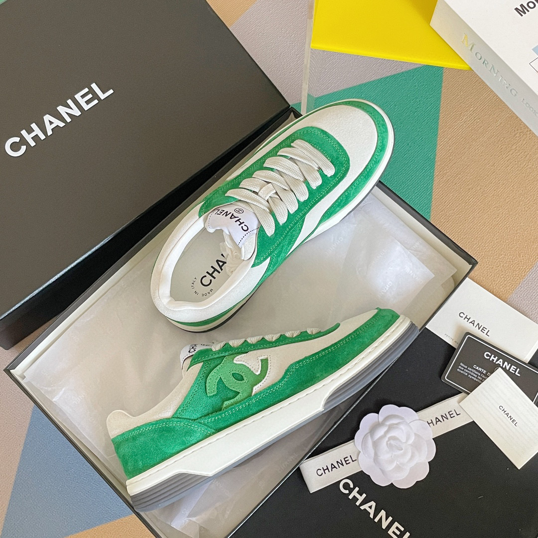 [TOP] CH@NEL Two Tone Sneaker - 6 Colours - Chanel