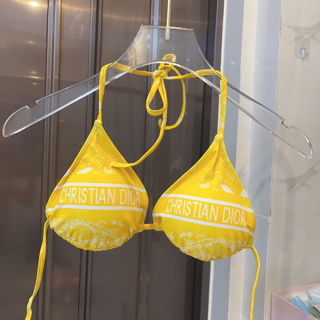 [TOP] D!or  Bikini - Yellow - Christian Dior