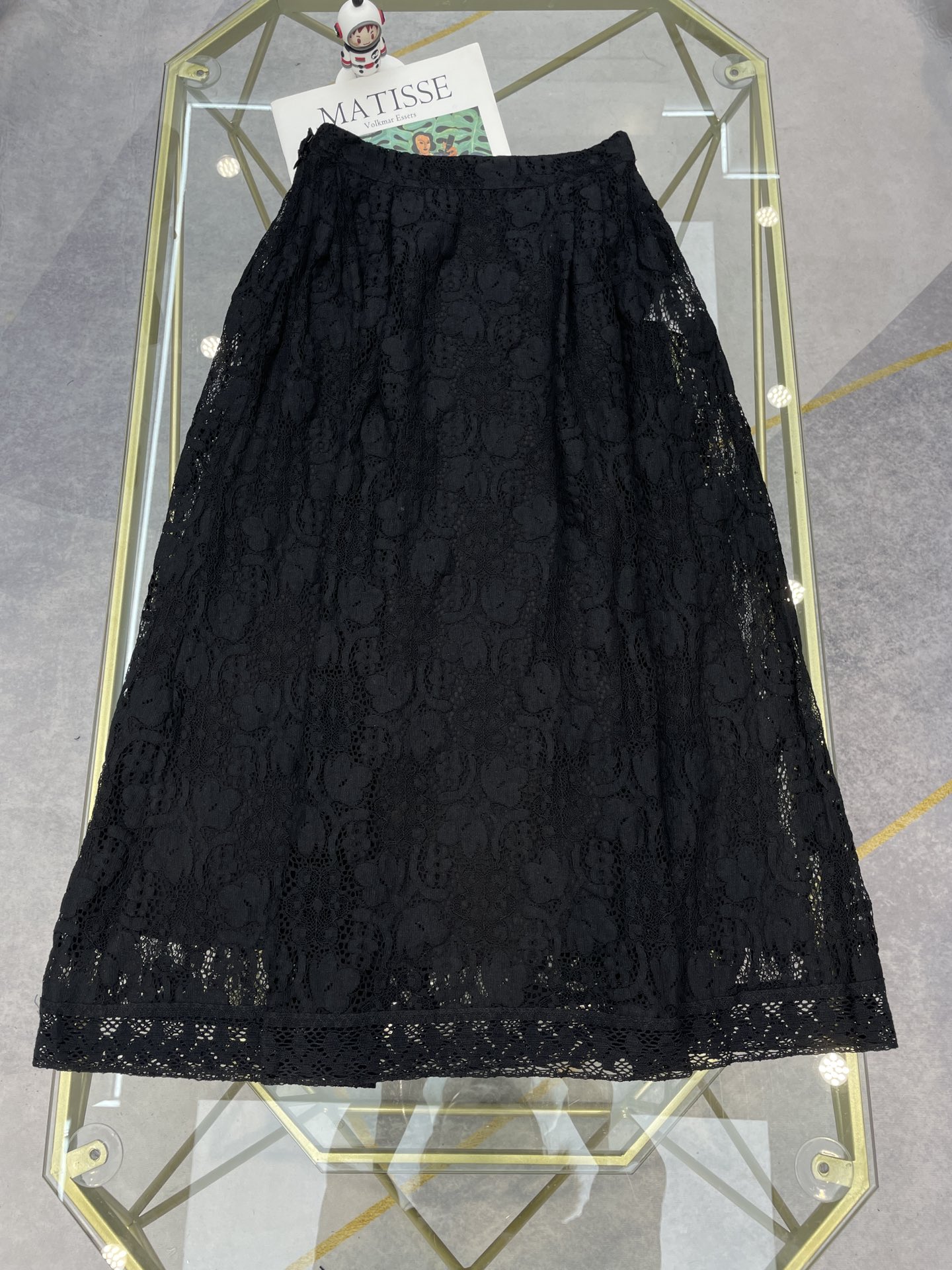 [TOP] D!or Lace Long Skirt - 2 Colors - Dior