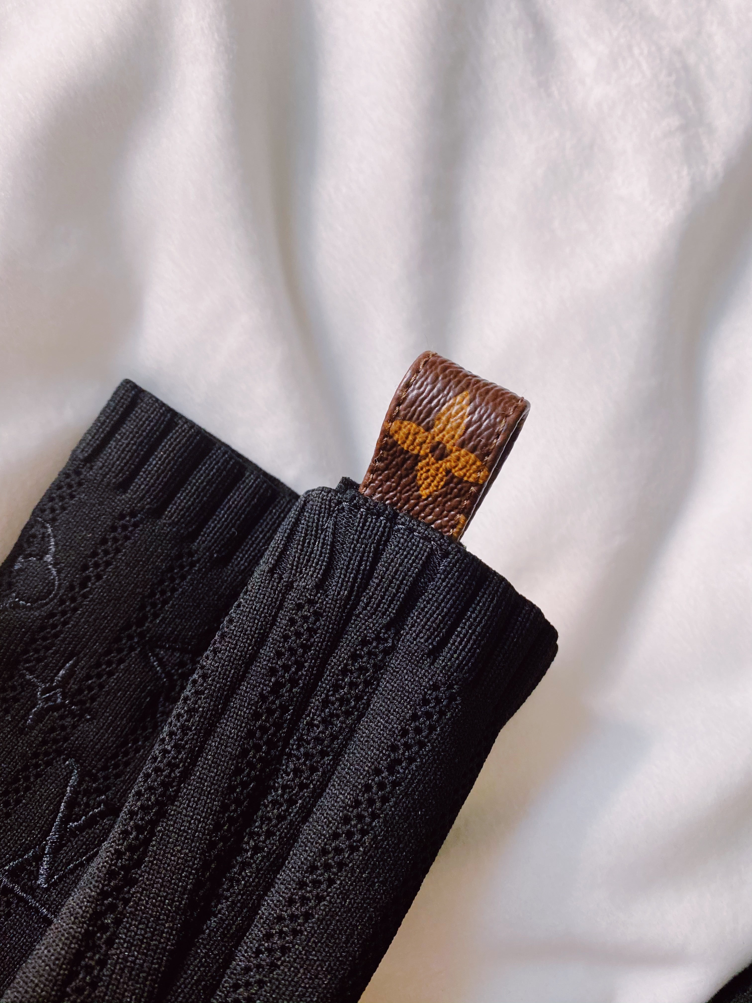 [TOP] L&V LV Tight High Knitted Sock Boots