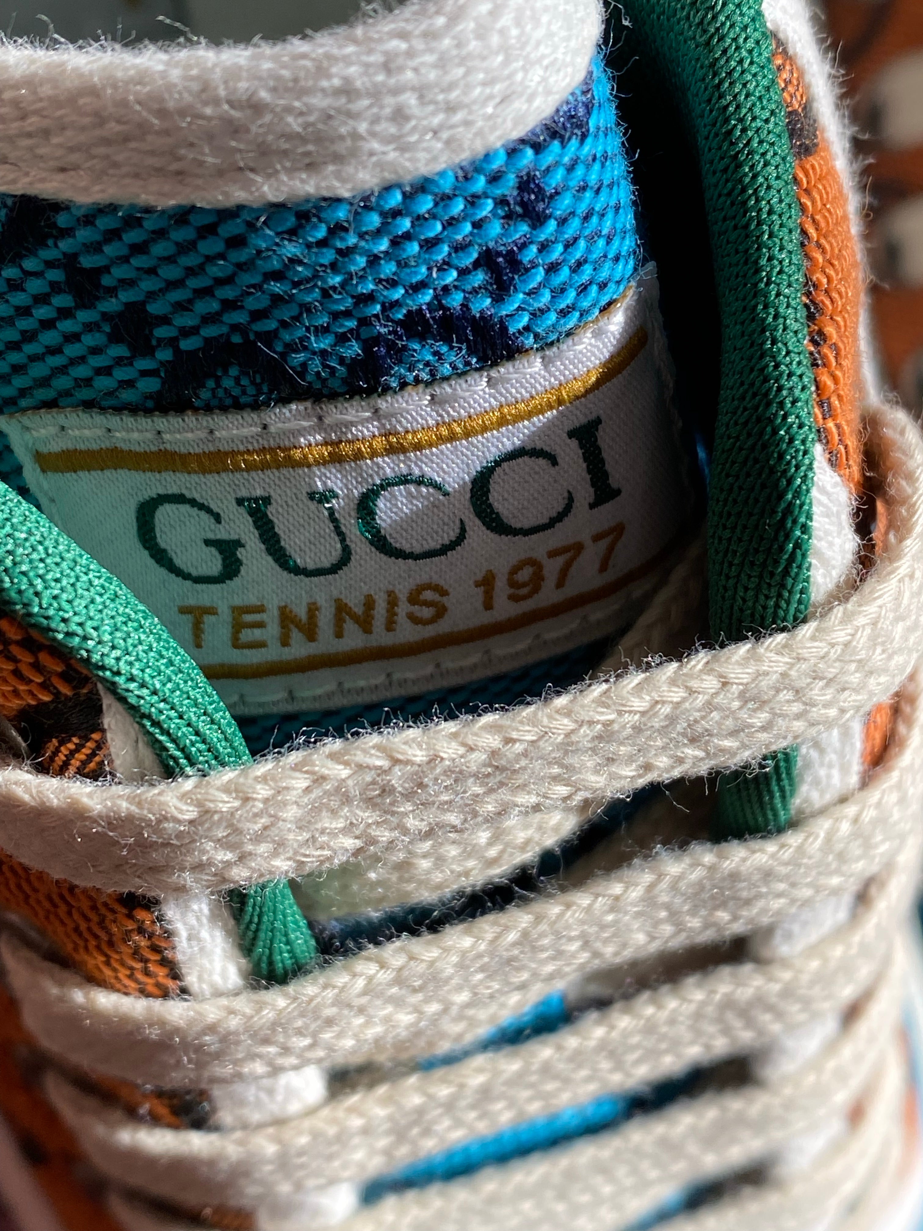 [TOP] GUCC! Tennis Shoes 1977 Multicolor - Gucci