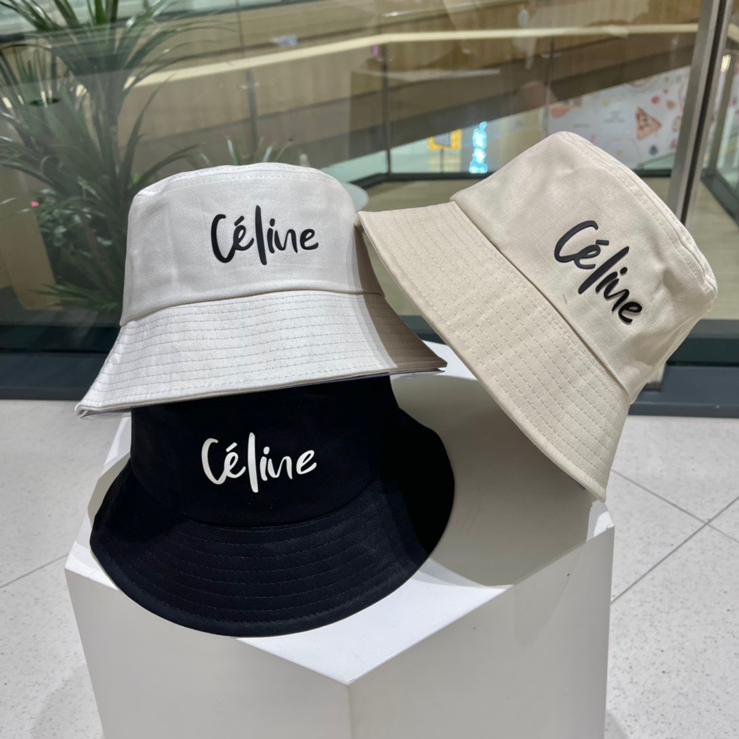 [TOP] CLINE Fisherman's Hat - 3 Colors - Celine