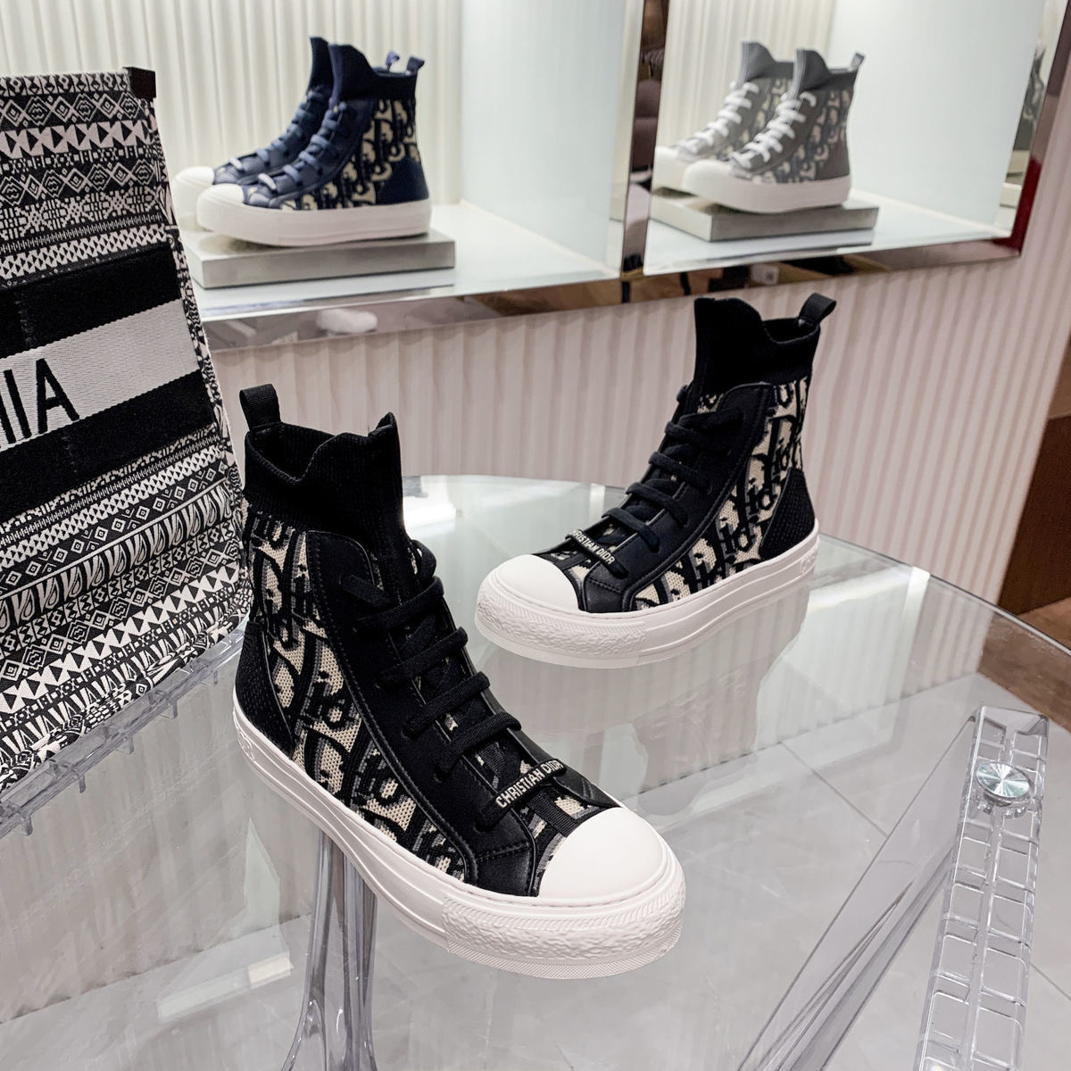 [TOP] D!or Walk’n’Christian Dior High Ankle Sneakers - Christian Dior