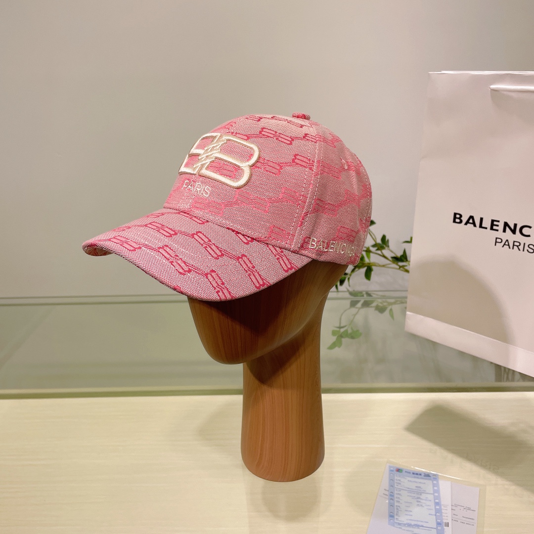 [TOP] BALNCIAGA Printing Baseball Cap - 3 Colors - Balenciaga