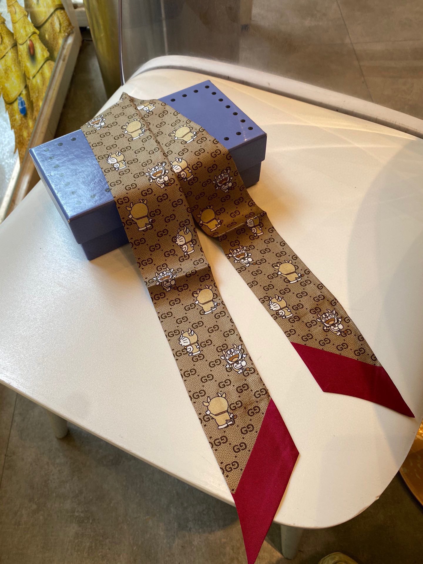 [TOP] Gucci Tie Scarf - Gucci