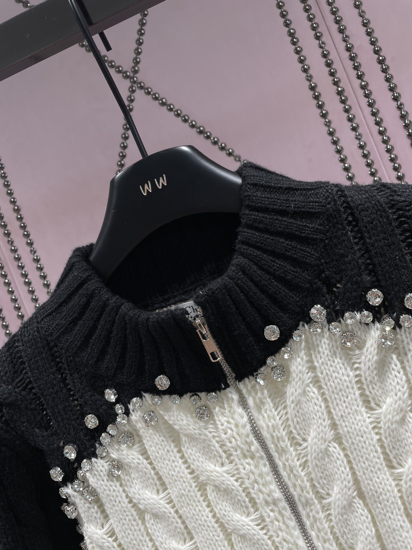 [TOP] D!or Zipper Sweater - 2 Colors - Dior