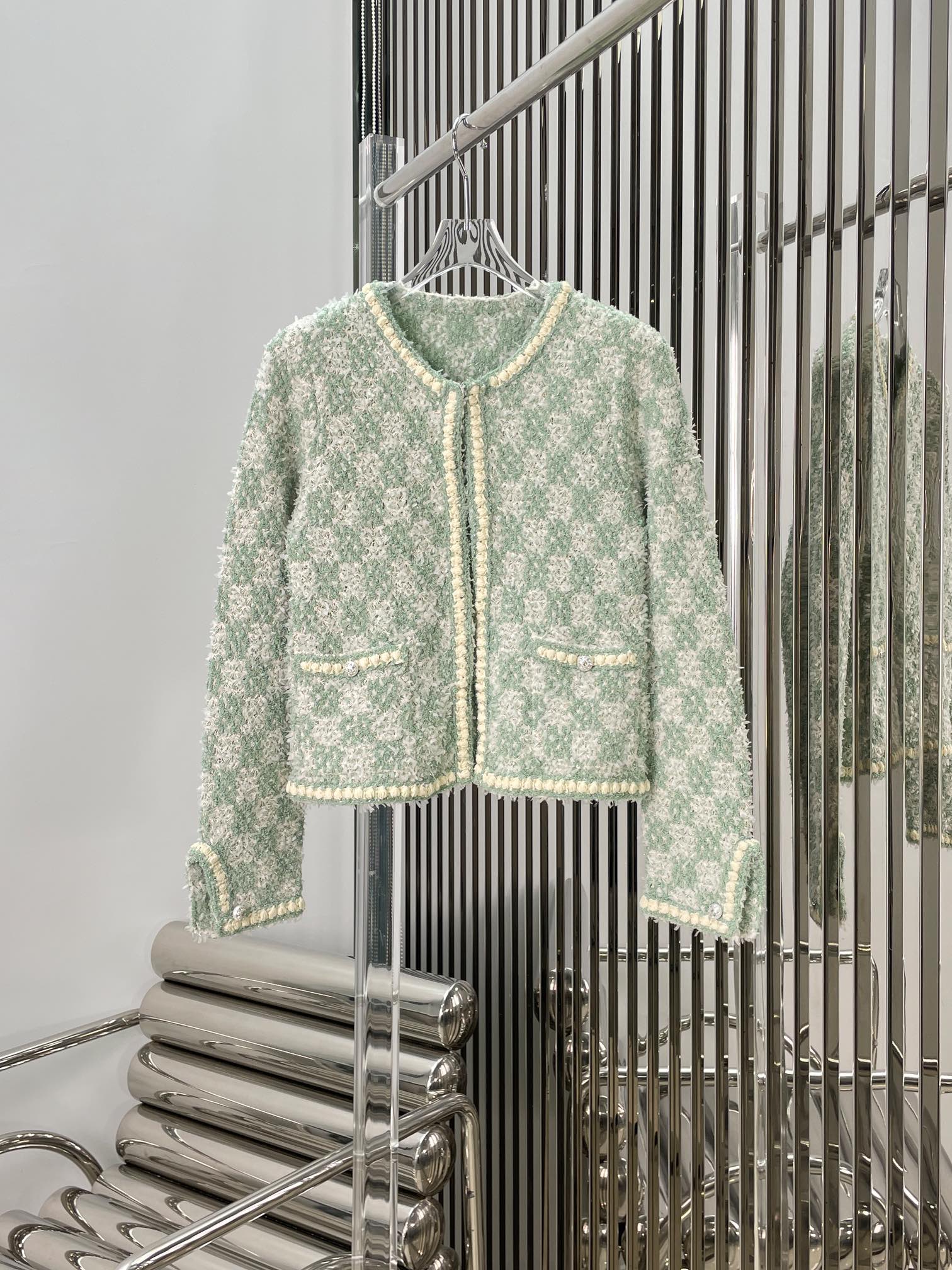 [TOP] CH@NEL Tweed Jacket - 2 Color - Chanel