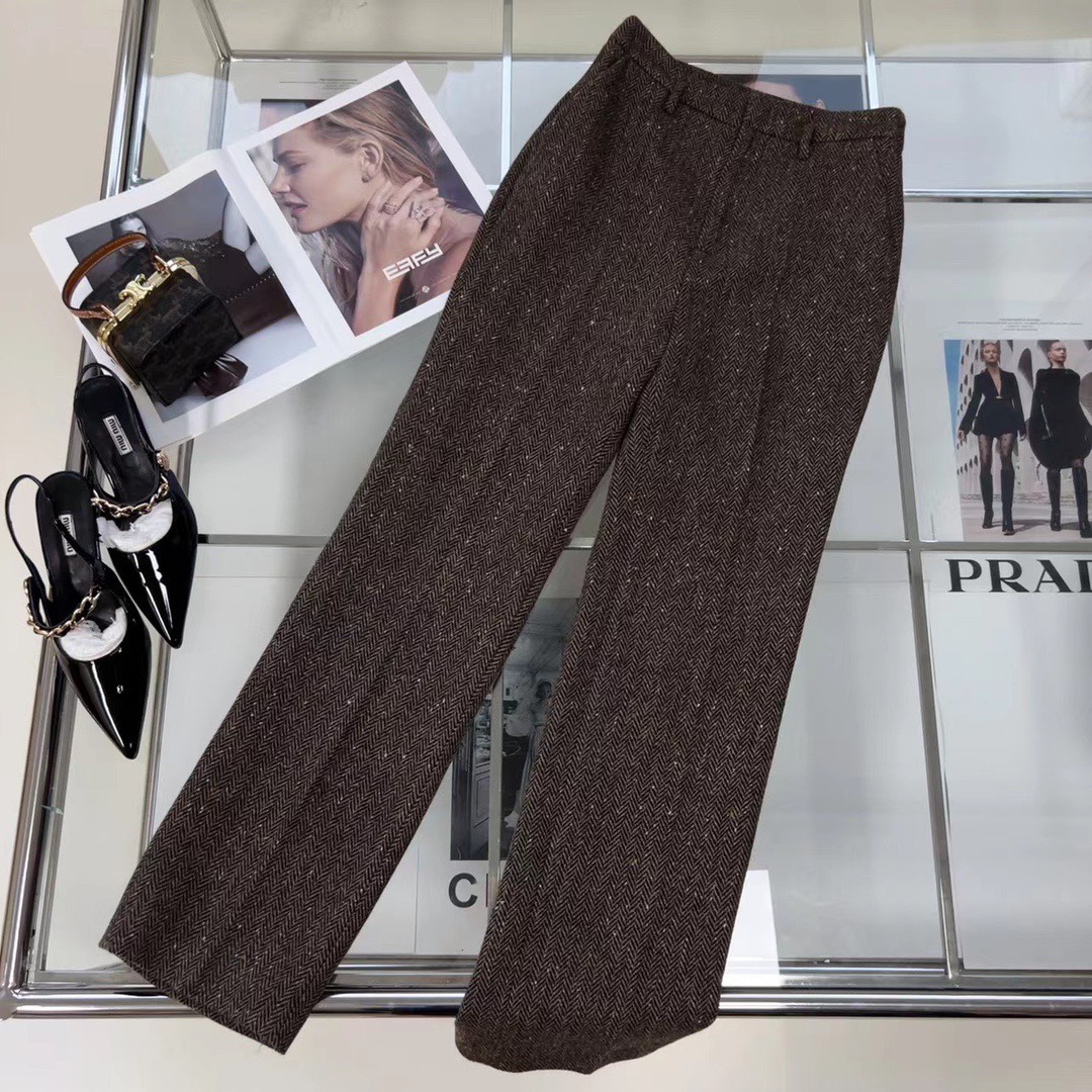 [TOP] FNDI Pants - Brown - Fendi