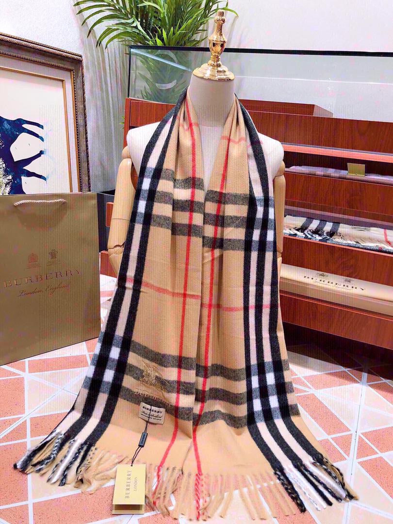 [TOP] BURBRRY Wool Scarf - Burberry