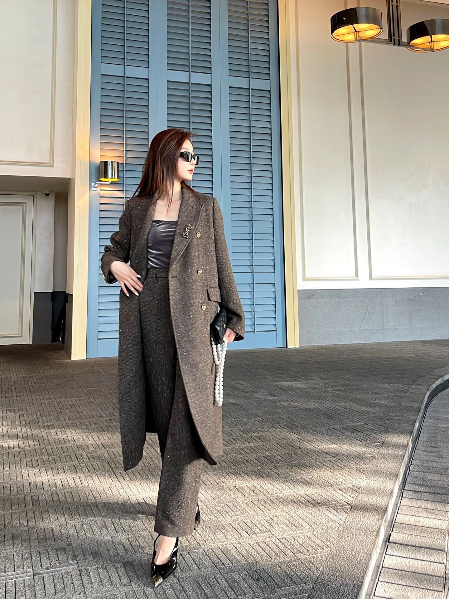 [TOP] FNDI Pants - Brown - Fendi