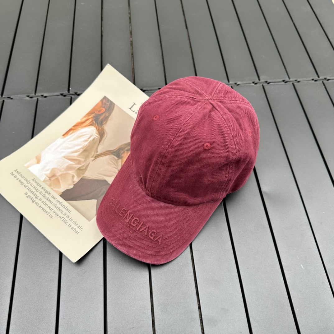 [TOP] BALNCIAGA Baseball Cap - 4 Color - Balenciaga