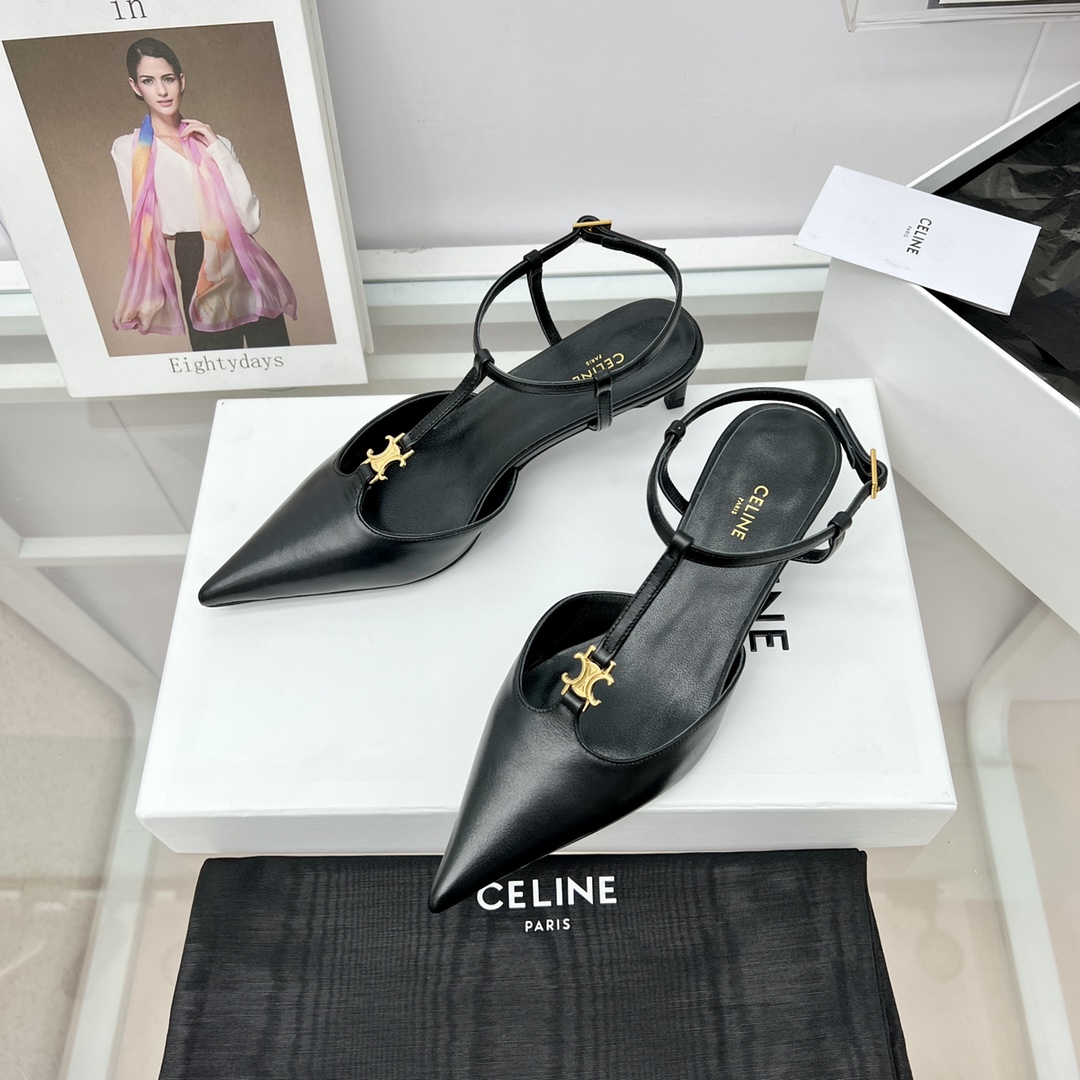 [TOP] CLINE TRIOMPHE  High Heel - 2 Color - Celine