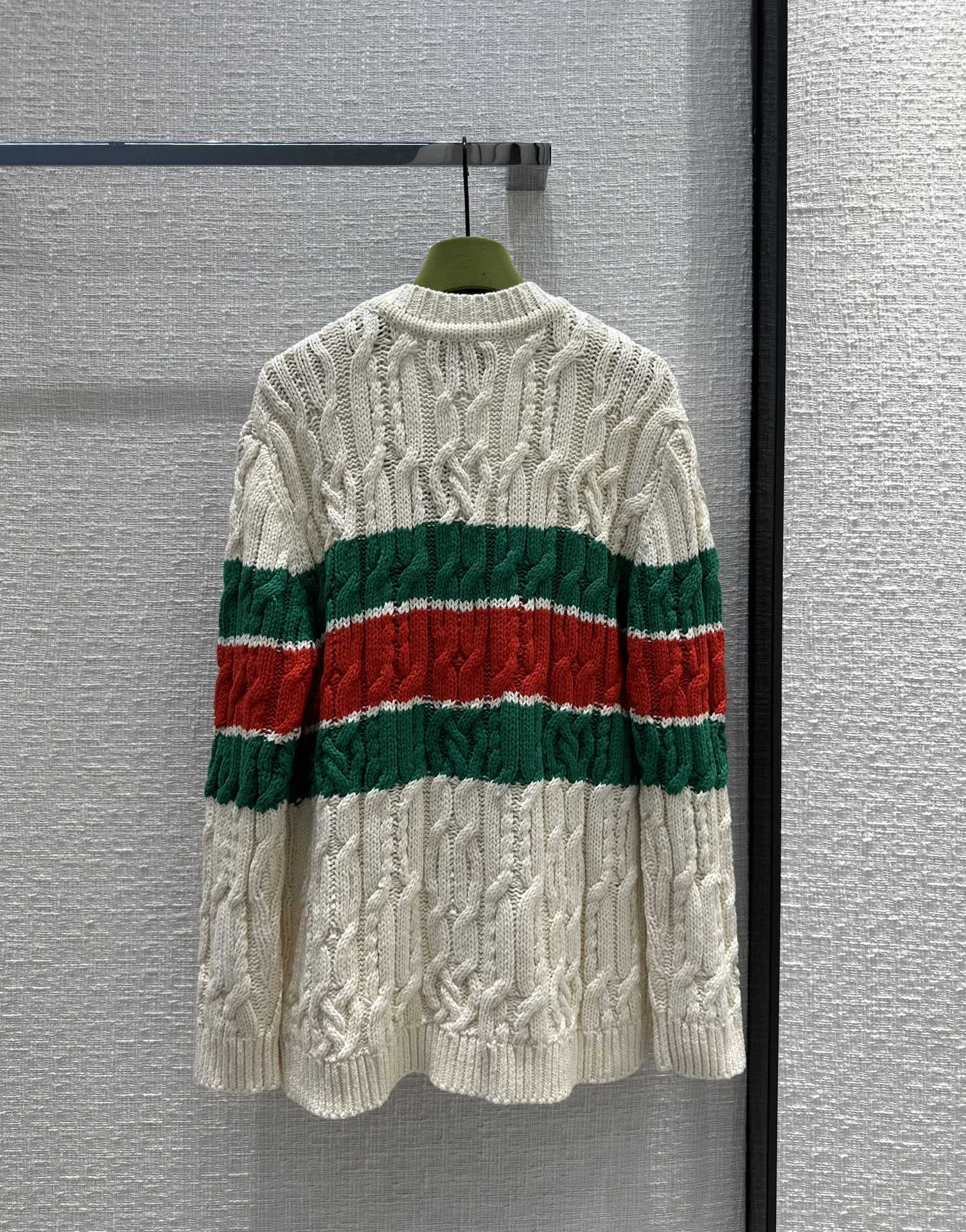 [TOP] GUCC! G*G Cotton Knitting Cardigan - Black - Gucci