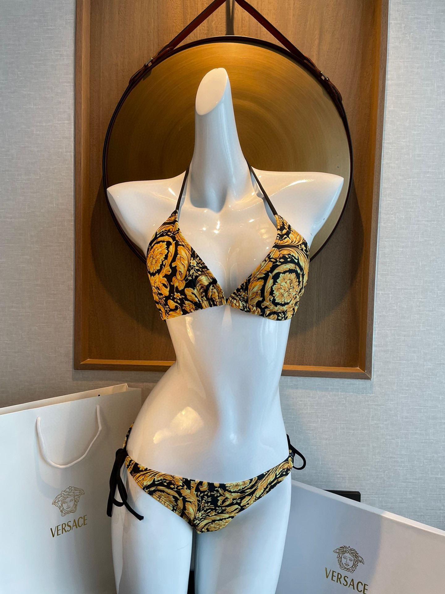 [TOP] Vrsace Bikini Set - Yellow - Versace
