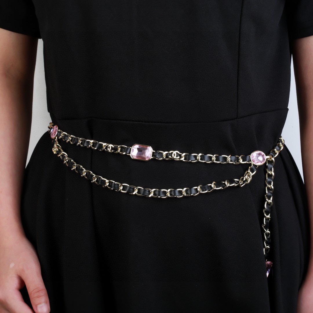 [TOP] CH@NEL Multi Layer Waist Chain  - Chanel