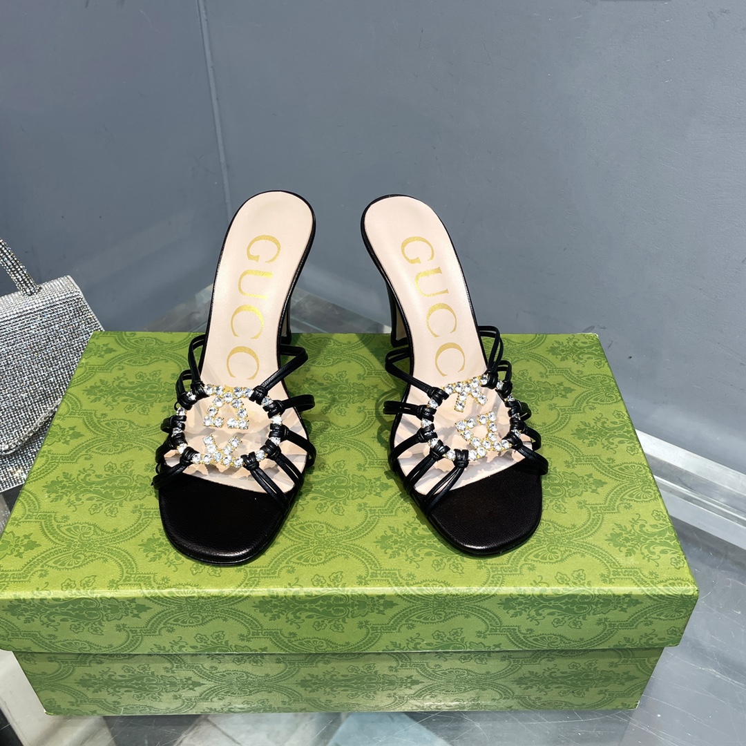 [TOP] GUCC! Lsa Diamond Sandals - 11 Color  - Gucci