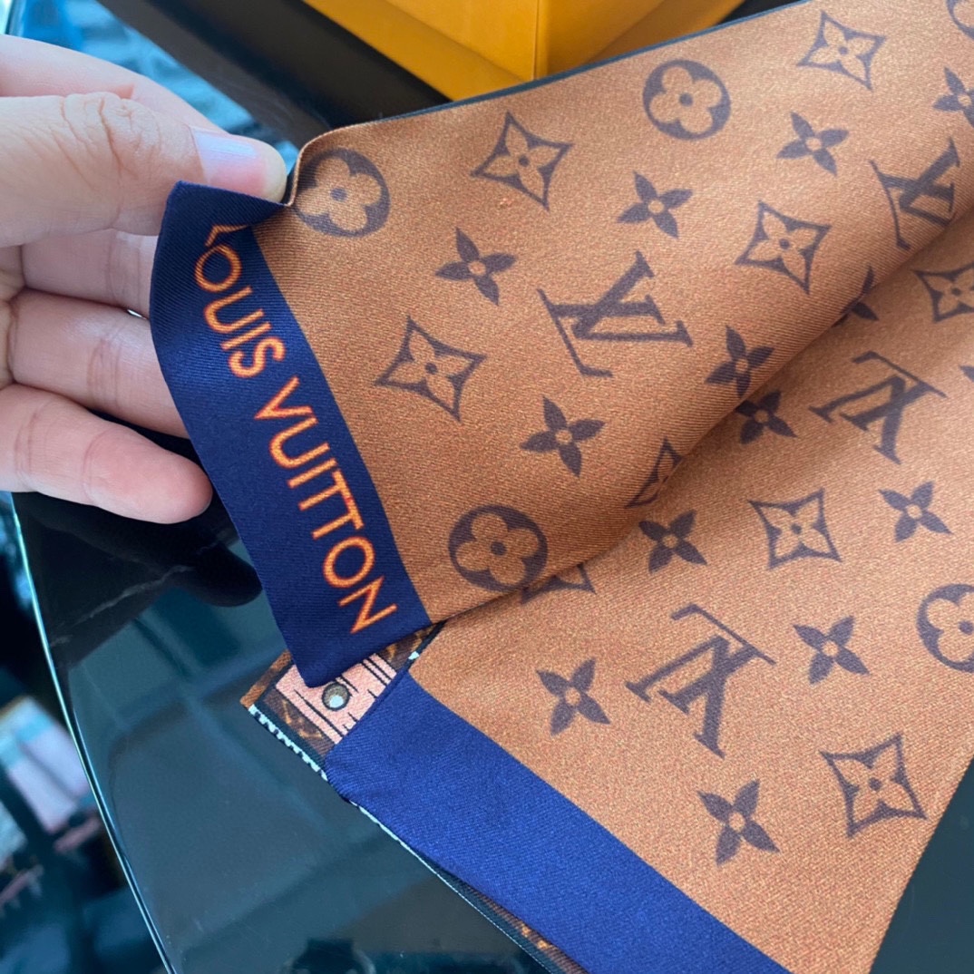 [TOP] L&V L*V Tie Scarf - LV Louis Vuitton