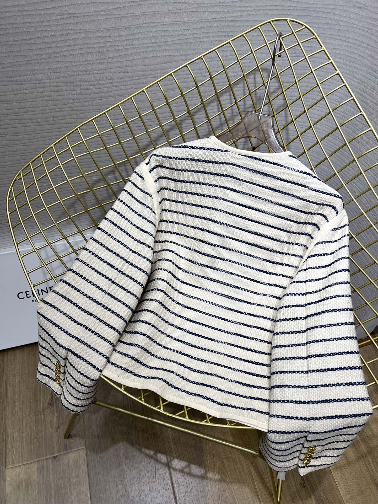 [TOP] CLINE Striped Jacket - Celine