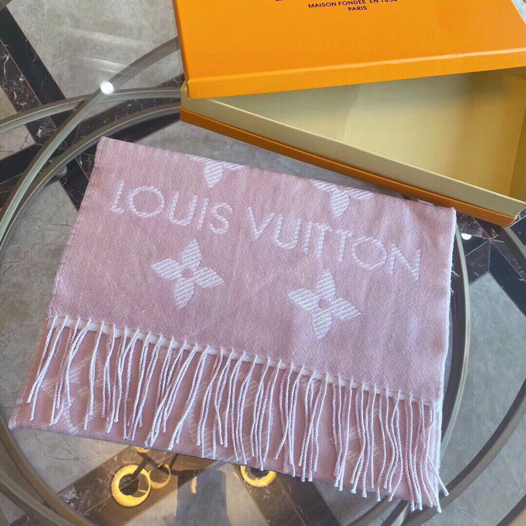 [TOP] L&V Essential Scarf 186 x 34 cm - Four Colours - LV Louis Vuitton