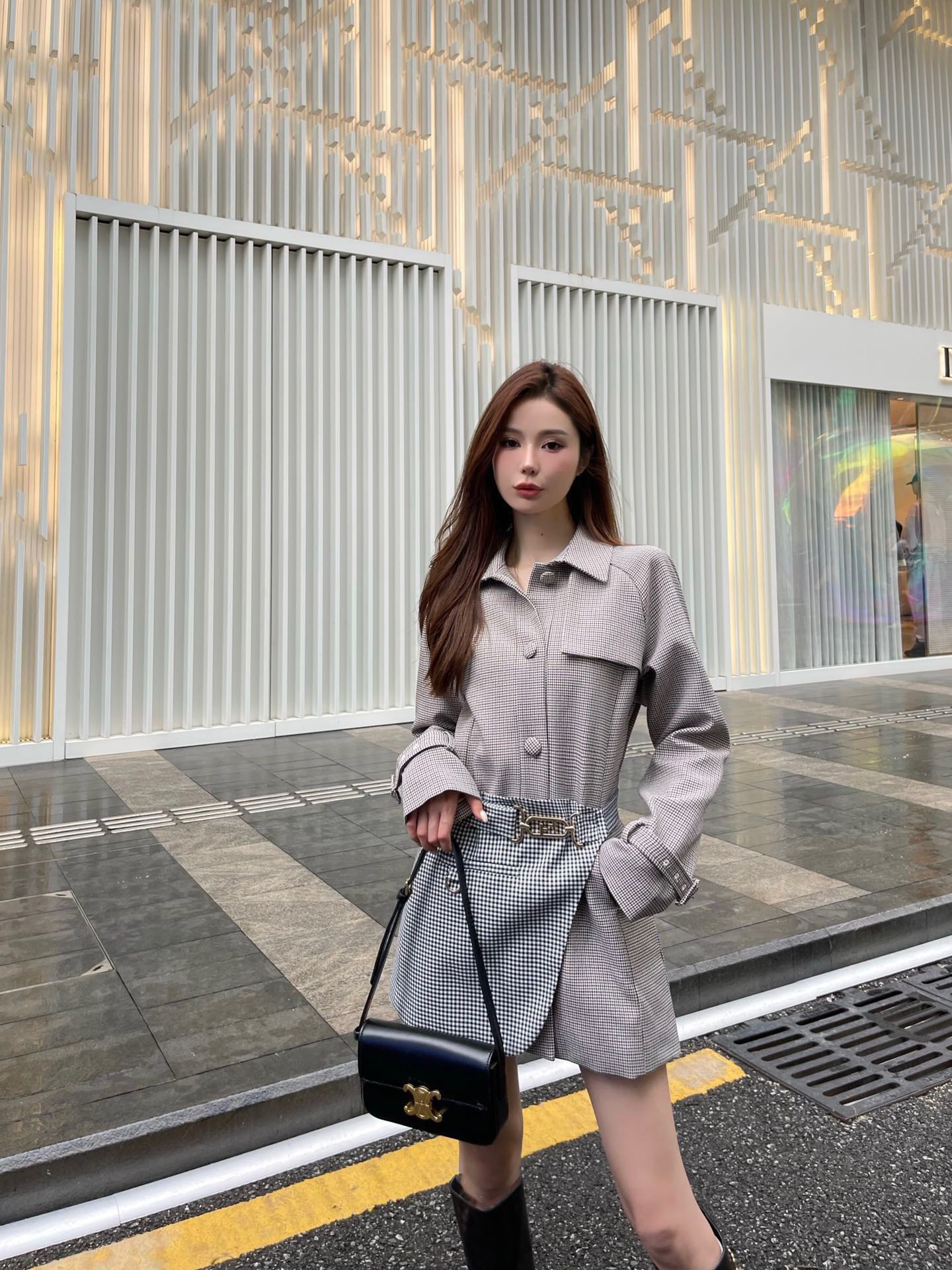 [TOP] FNDI Two Piece Trench Coat - Fendi