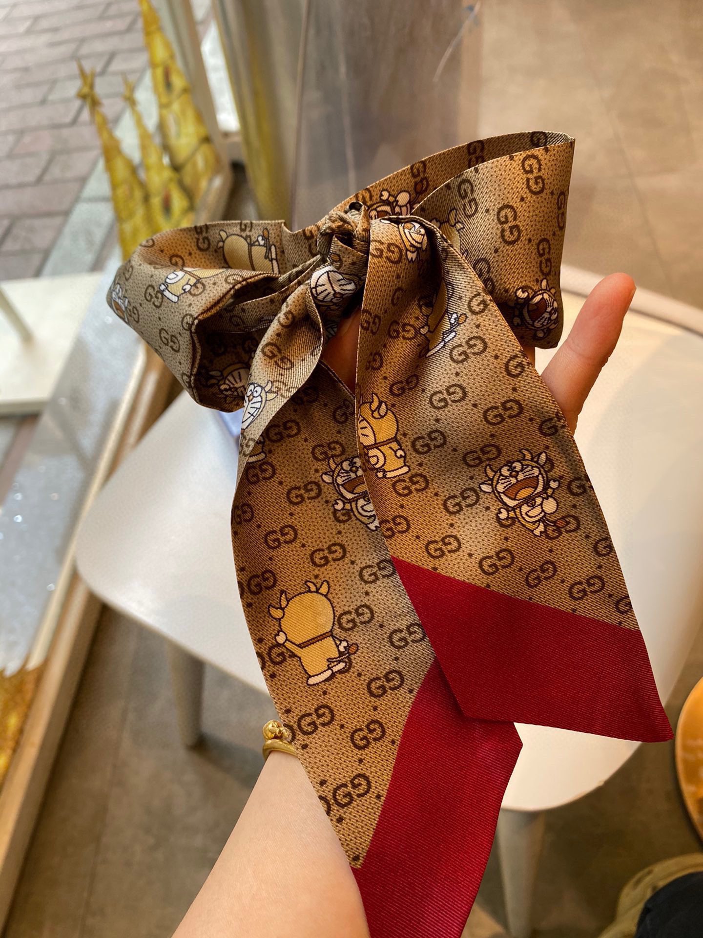 [TOP] Gucci Tie Scarf - Gucci