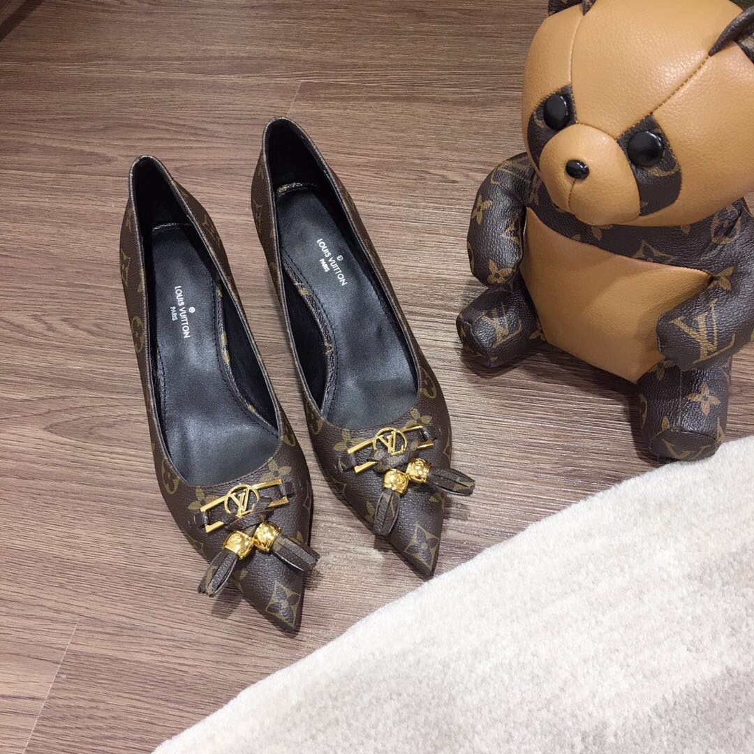 [TOP] L&V L*V Patent Leather High Heels - 3 Color - LV Louis Vuitton