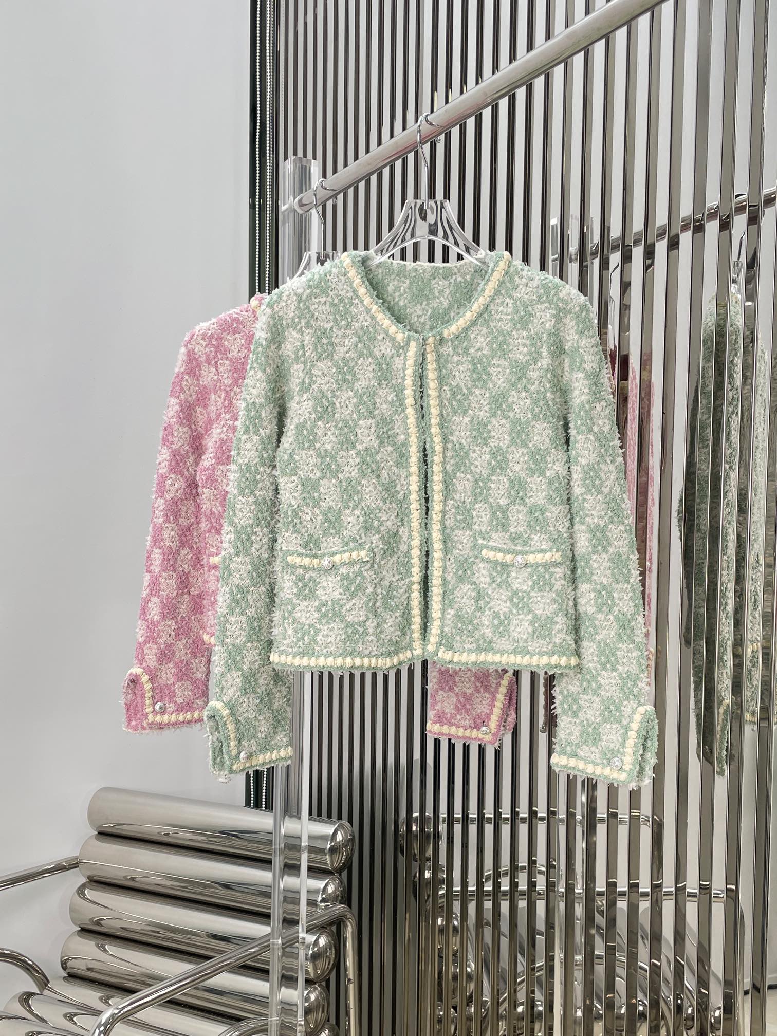 [TOP] CH@NEL Tweed Jacket - 2 Color - Chanel