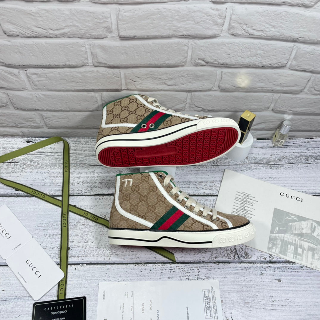 [TOP] GUCC! G*G Supreme High Top 1977 Sneakers - Gucci