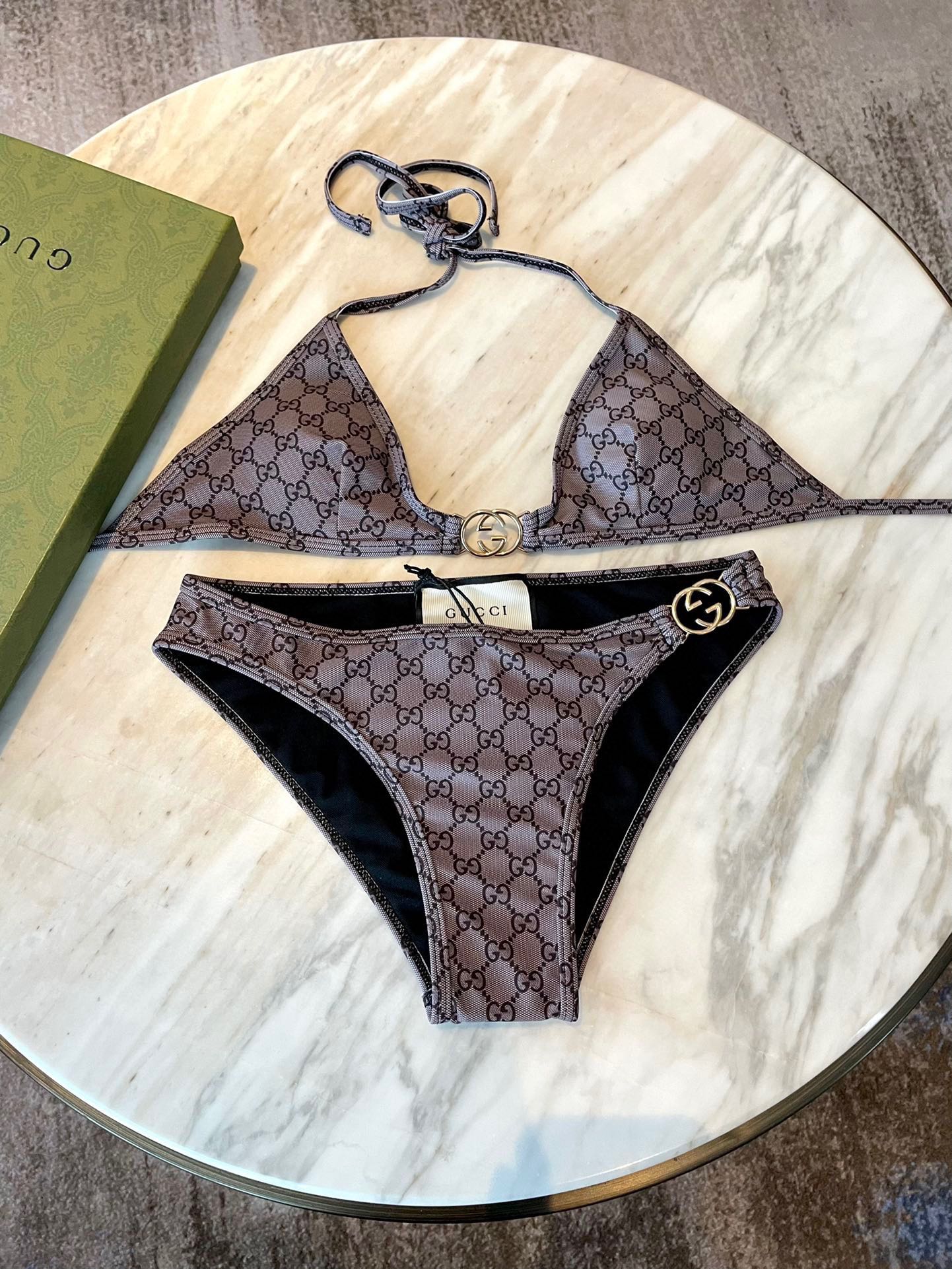 [TOP] GUCC! Swimsuit Bikini Set  - Gucci