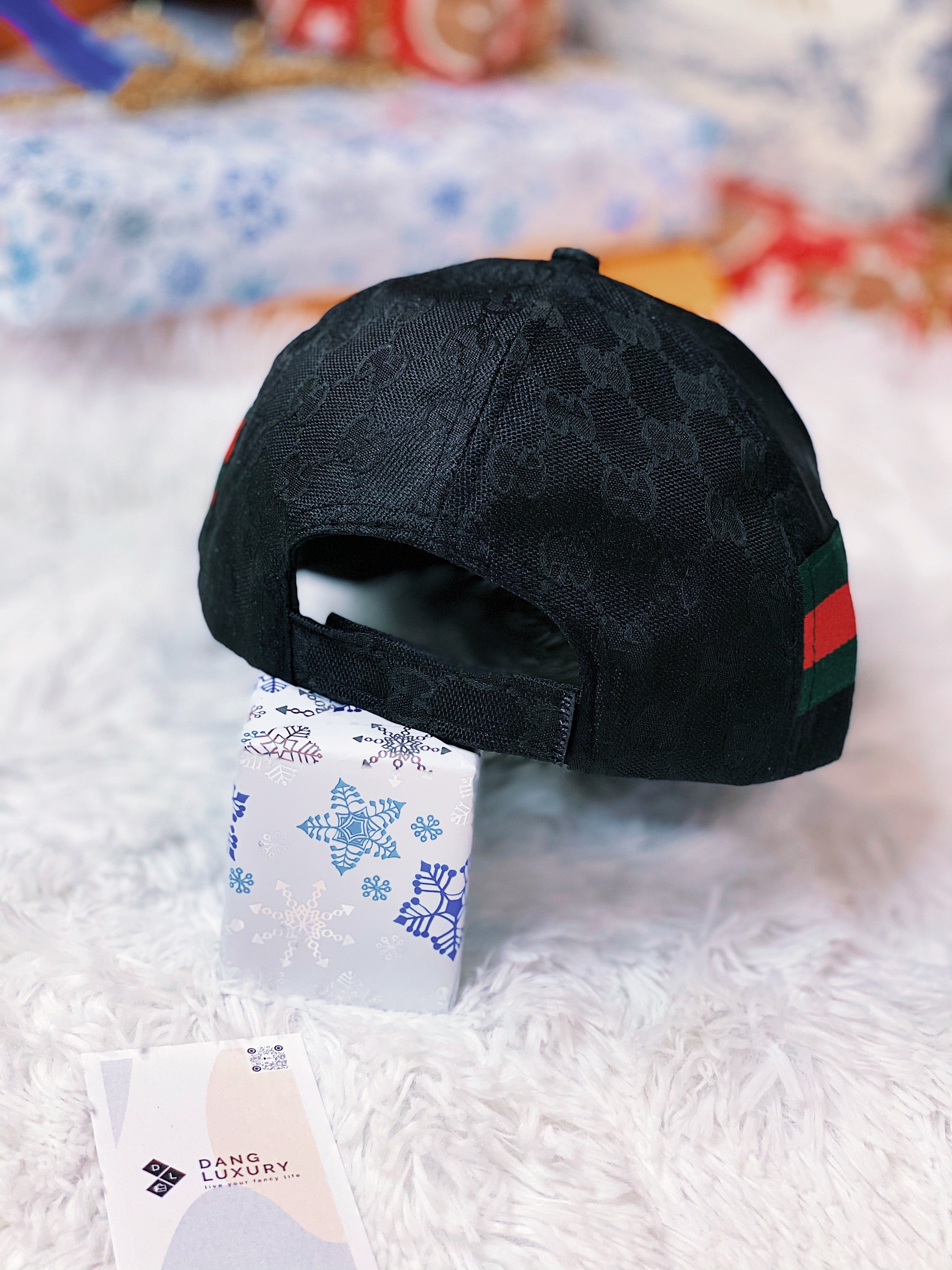 [TOP] GUCC! Black Cap - Gucci