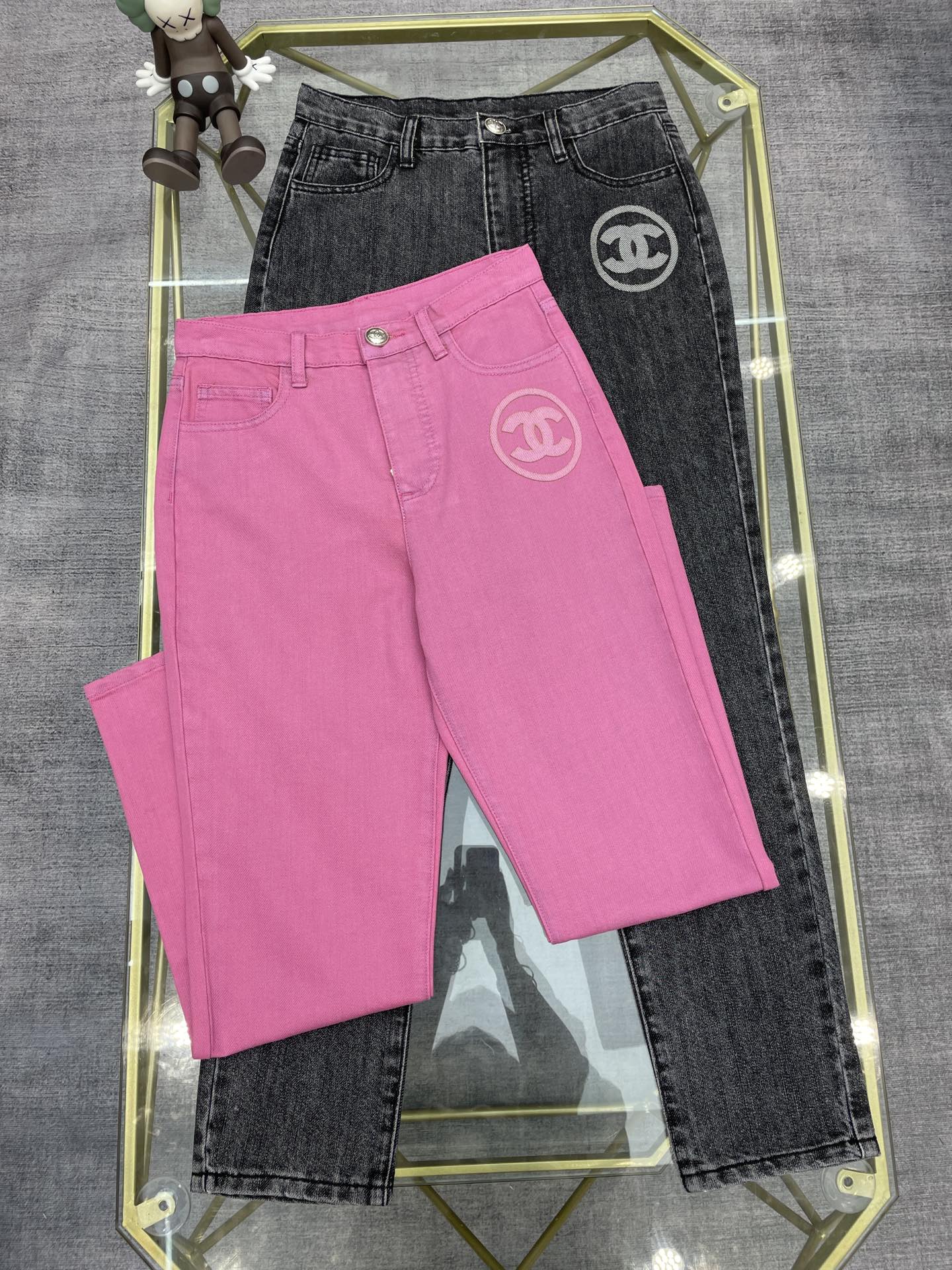 [TOP] CH@NEL Jeans - 2 Colors - Chanel