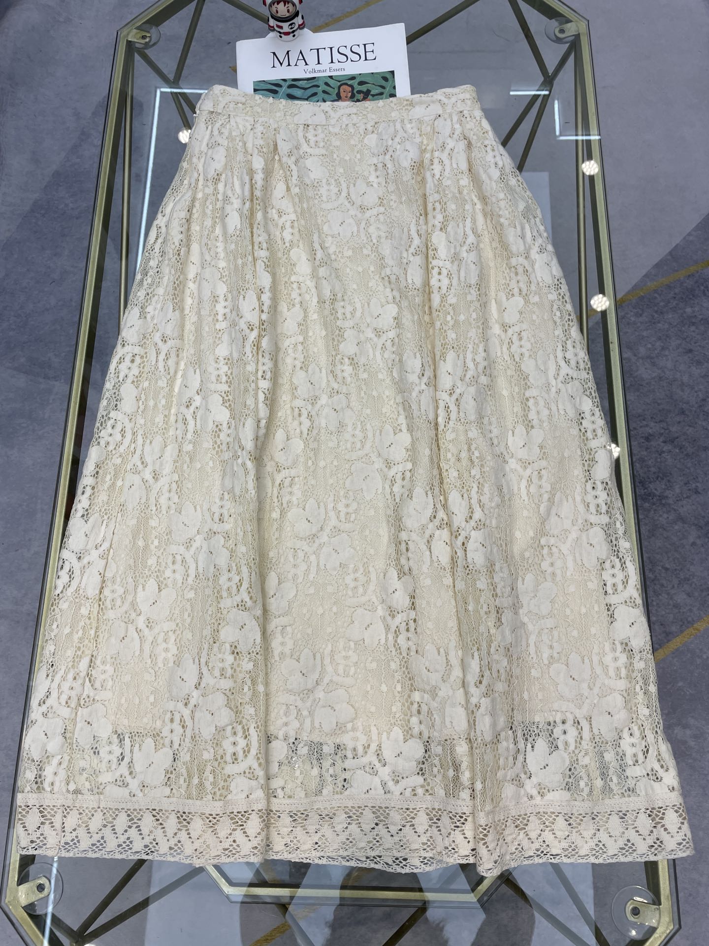 [TOP] D!or Lace Long Skirt - 2 Colors - Dior