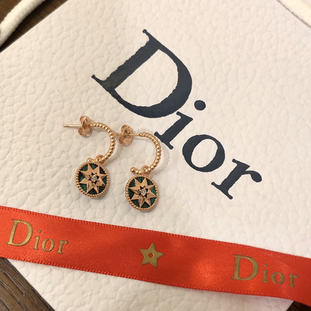 [TOP] D!or Compass Earrings - 4 Colors - Christian Dior