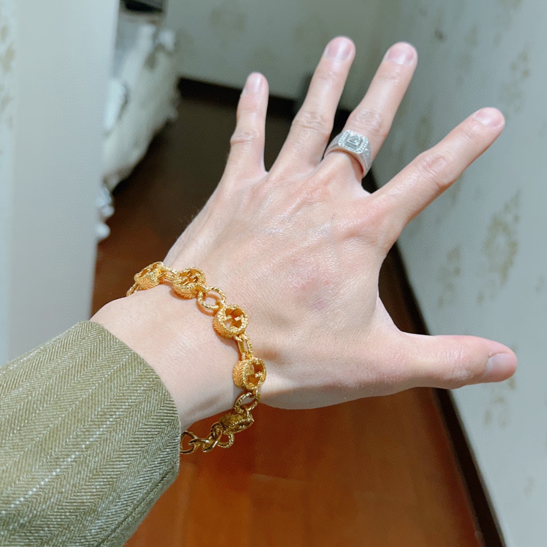 [TOP] GUCC! Bracelet - Gold - Gucci