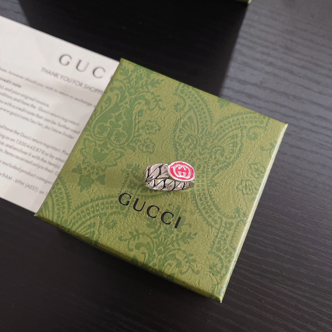 [TOP] GUCC! Ring - 2 Colors - Gucci