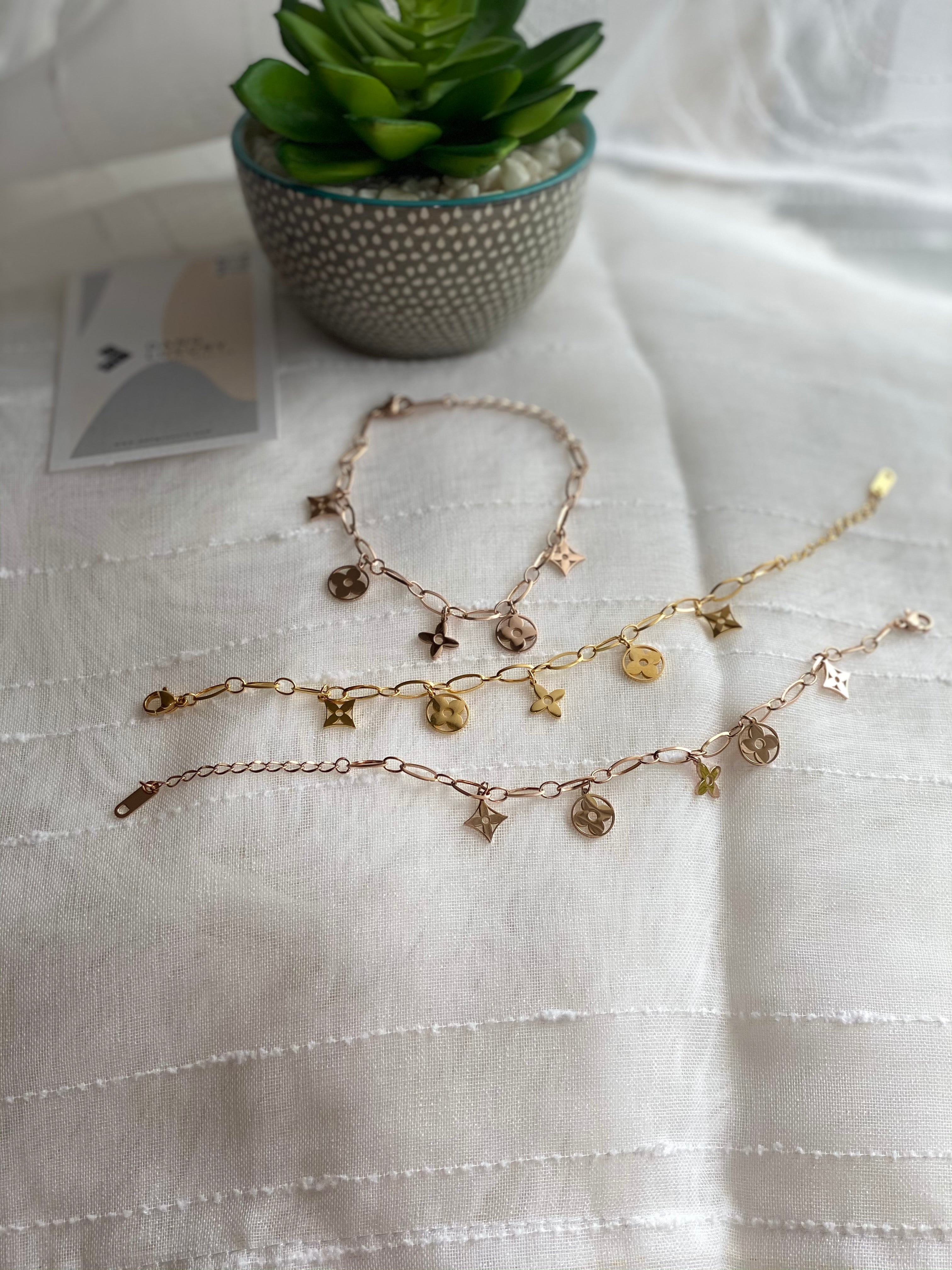 [TOP] L&V Elegant Chain Bracelet - LV Louis Vuitton